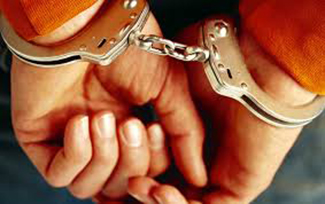 picture of man in handcuffs